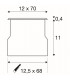1 Light Ground Light Profile, Stainless Steel 316, Energy Saver, 14W, Ip67