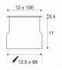 1 Light Ground Light Profile, Stainless Steel 316, Energy Saver, 23W, Ip67