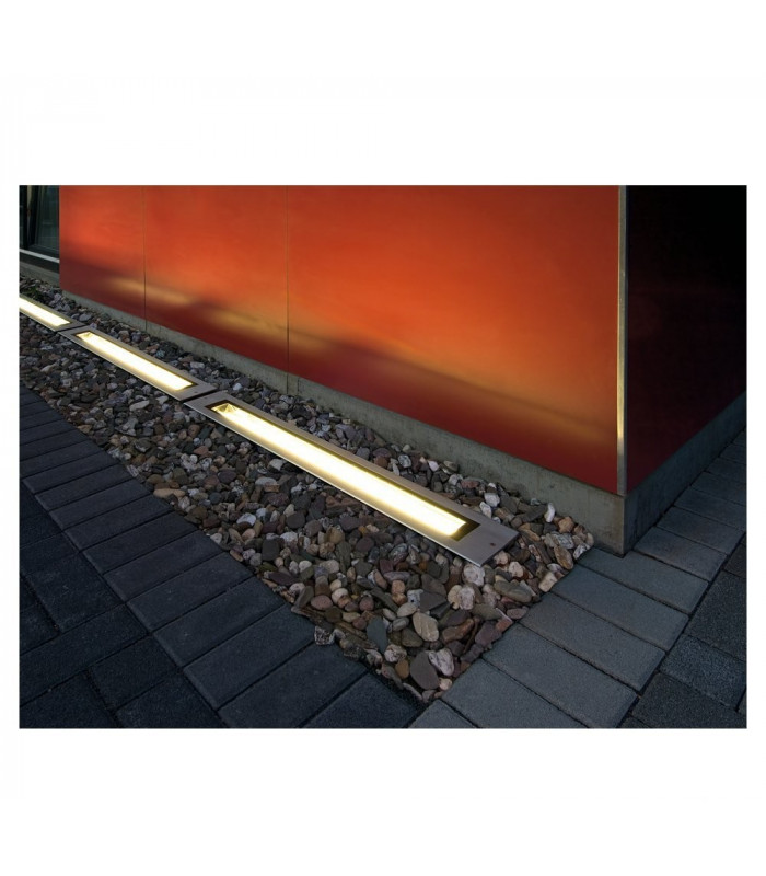 1 Light Ground Light Profile, Stainless Steel 316, Energy Saver, 23W, Ip67