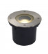 LED Ground Light Fitting, Round, Stainless Steel 316, IP67