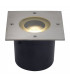 Ground Light Fitting, Square, Stainl Steel 316, Includes 7.7W Led, IP67