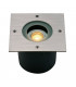Ground Light Fitting, Square, Stainl Steel 316, Includes 7.7W Led, IP67