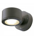 1 Light Wall Light, Anthracite, Gx53 Energy Saver, Ip44