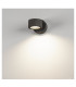 1 Light Wall Light, Anthracite, Gx53 Energy Saver, Ip44