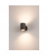 2 Light Wall Light, Anthracite, 2Xgx53, Ip44