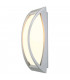 1 Light Wall And Ceiling Light, Silver-Grey, E27 Energy Saver, Ip54