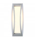 1 Light Wall And Ceiling Light, Silver-Grey, E27 Energy Saver, Ip54