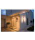 1 Light Wall And Ceiling Light, Anthracite, E27 Energy Saver, Ip54