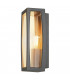 1 Light Wall Light, Anthracite, E27, Ip54