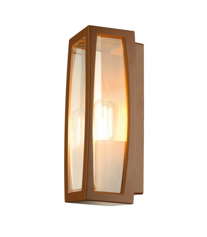 1 Light Wall Light, Rust, E27, Ip54