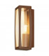 1 Light Wall Light, Rust, E27, Ip54