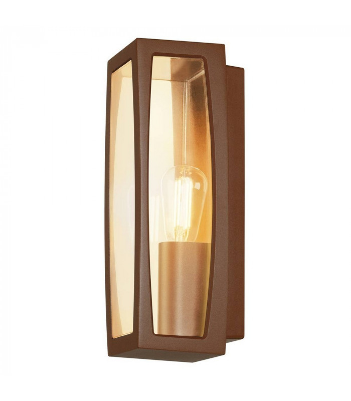 1 Light Wall Light, Rust, E27, Ip54