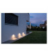 LED Wall Light, White, 3000K, IP44