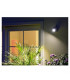 Outdoor Square Wall Light, Anthracite, 6.7W Cob Led, 3000K, IP54