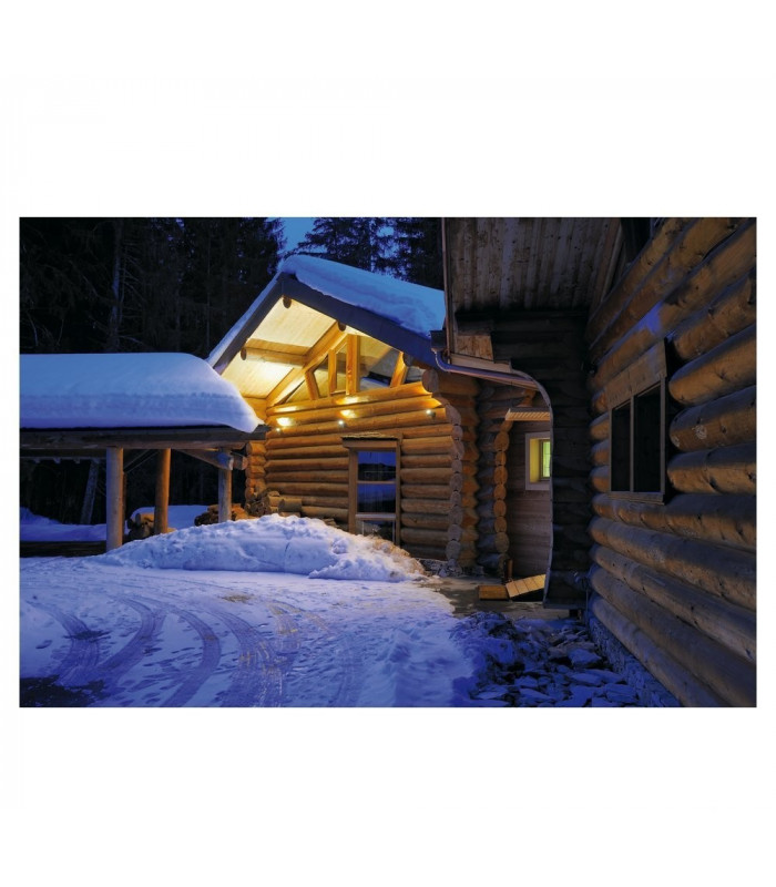 Outdoor Square Wall Light, Anthracite, 6.7W Cob Led, 3000K, IP54