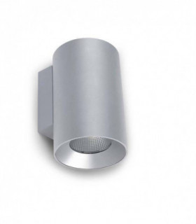 LED Outdoor Medium Wall Light Grey IP55