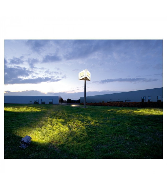 Display Led Floodlight Stone-Grey, 1800Lm, 3000K