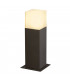 1 Light Grafit Sl 30 Bollard Light, Anthracite, White, E27 Energy Saver, Ip44