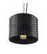 1 Light Outdoor Pendant, Round, Anthracite, H 38.5, 30.5 cm, IP44, E27