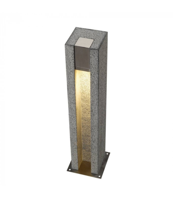 1 Light Square, Granite, Salt & Pepper, Gu10 Led, Ip44