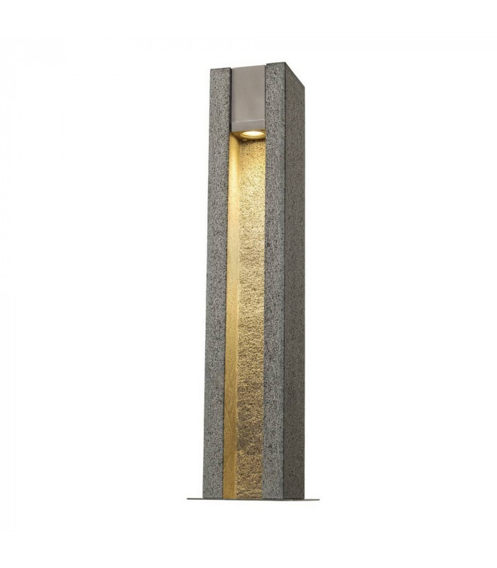 1 Light Square, Granite, Salt & Pepper, Gu10 Led, Ip44