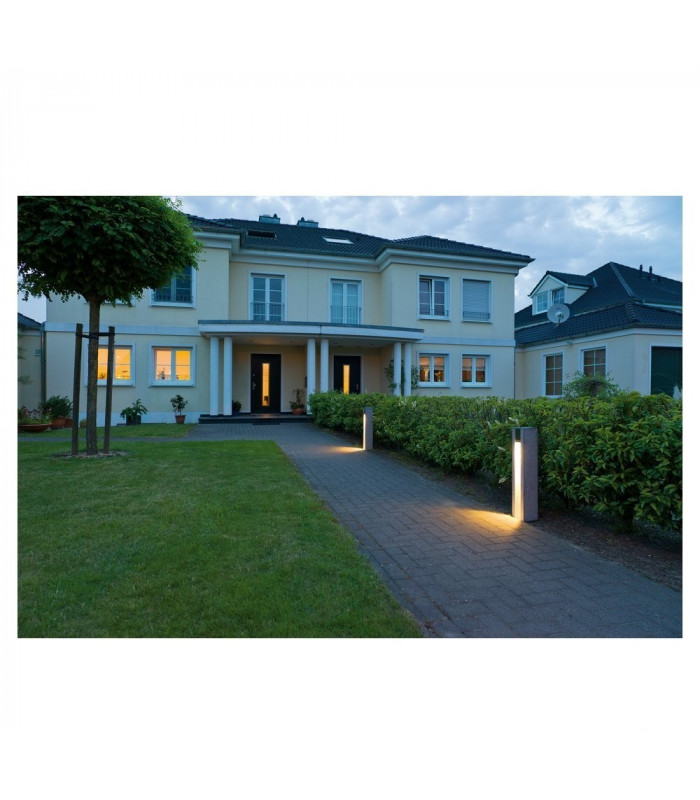 1 Light Square, Granite, Salt & Pepper, Gu10 Led, Ip44