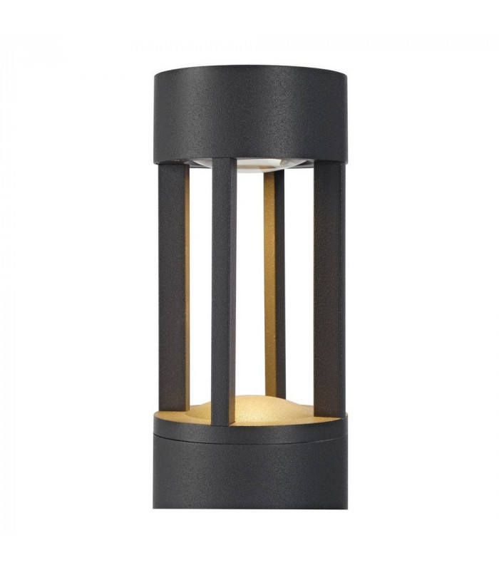Slots 65 Bollard, Anthracite, 6.3W Cob Led, 3000K, Ip44
